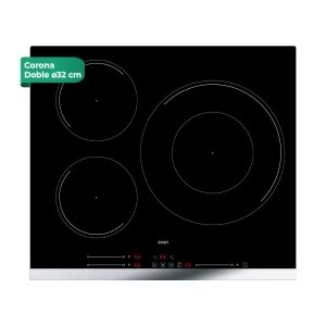 INDUCCION SVAN SI3601SB 60CM.3ZONAS CON DOBLE ANILLO