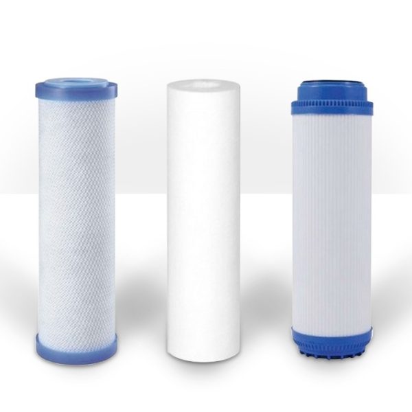 KIT 3 FILTROS WATER QUALITY OSMOSIS X3 KIT