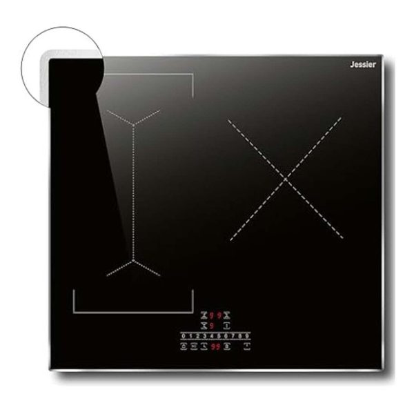 INDUCCION WONDER WI3601 3 ZONAS CON DOBLE ANILLO 60CM.