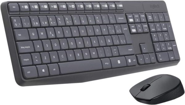 TECLADO +RATON LOGITECH MK235 CORDELSS USB