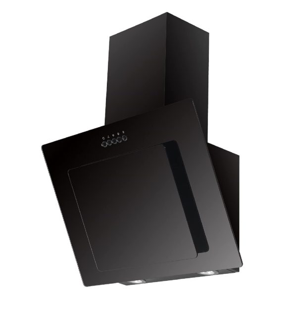 Campana Inclinada Hyundai 60 cm Clase A++ Cristal negro T ctil Inverter 831,1 m3h Boos