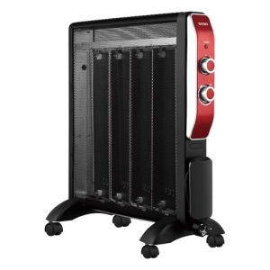 Radiador mica 4 Elementos Svan 2000 W 2 Niveles de funcionamiento Negro Manual