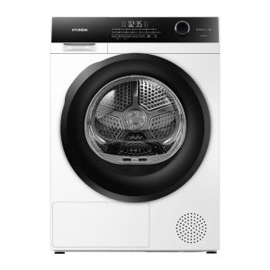 Secadora Bomba calor carga frontal Hyundai 9kg A++ Blanco Puerta XXL Display LED t ctil Antial