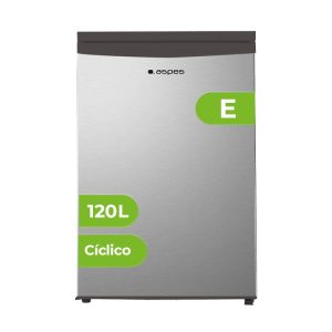REFRIGERADOR ASPES AR855500ECX CICLICO 120L (E) 845X560X876MM INOX CONGELADOR