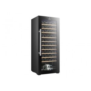 Vinoteca Svan C clico 111L 36 Bot. G Negro 2 Puertas cristal Display LED  nica zona de tempe