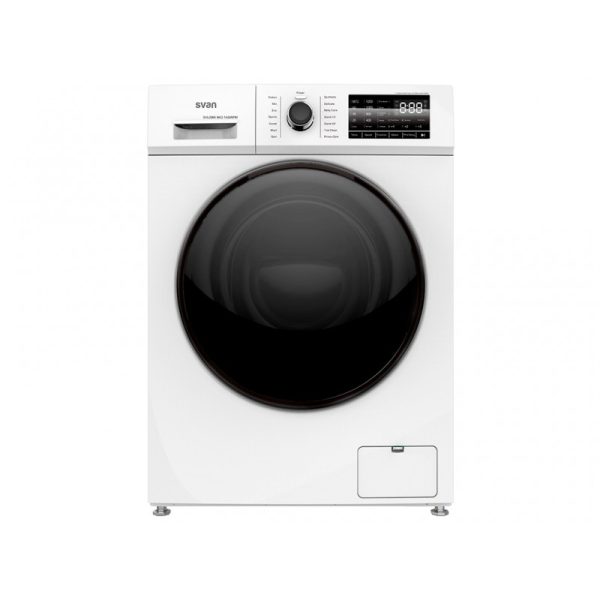Lavadora C.Frontal Svan Inverter 6 kg 1000 rpm Clase A. Blanco. Big Door. Display. Vapor
