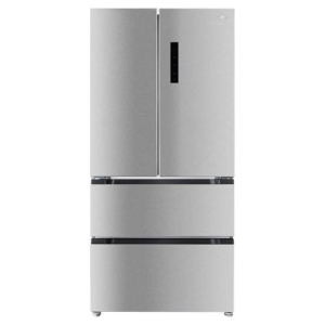 French Door  clase D 183*83*63cm Dark Inox, Metal Cooling, Silver Trim