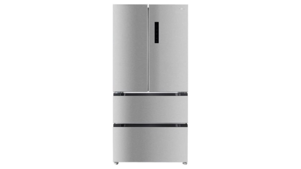 French Door  clase D 183*83*63cm Dark Inox, Metal Cooling, Silver Trim